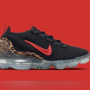 Nike Black and Red Sneakers
